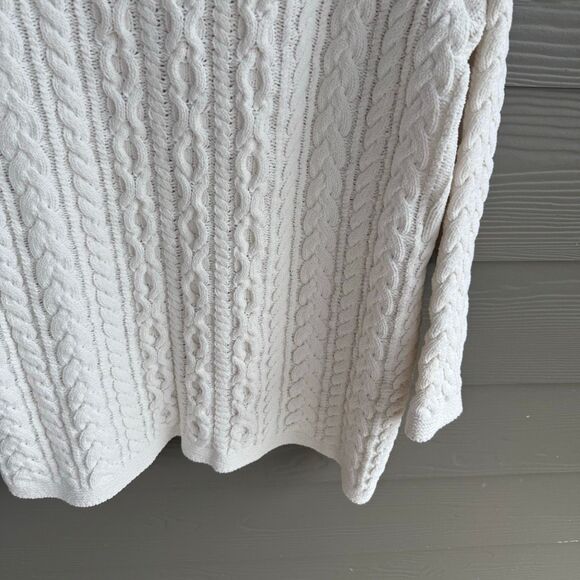 J Jill cableknit chenille sweater - Picture 4 of 7